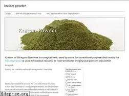 Sites similar to kratompowder.weebly.com