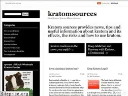 Sites similar to kratomsources.wordpress.com