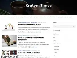Sites similar to kratomtimes.com