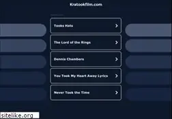 Sites similar to kratookfilm.com