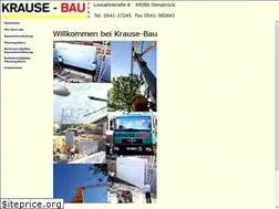 Sites similar to krausebau.de