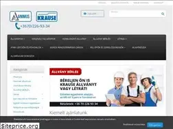 Sites similar to krausetermekek.hu