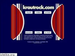 Sites similar to krautrock.com