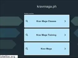 Sites similar to kravmaga.ph