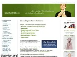 Sites similar to krawattenknoten.org