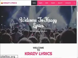 Sites similar to krazylyrics.in