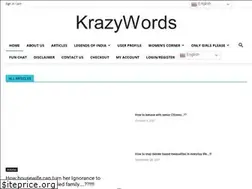 Sites similar to krazywords.com