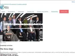 Sites similar to krea.edu.in