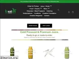 Sites similar to kreationjuice.com