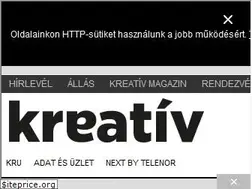 Sites similar to kreativ.hu