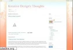 Sites similar to kreativedezignweb.blogspot.com