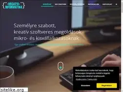 Sites similar to kreativinformatika.hu