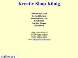 Sites similar to kreativshopkoenig.de