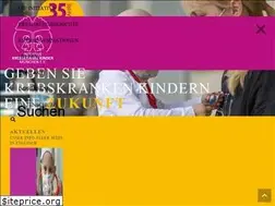 Sites similar to krebs-bei-kindern.de