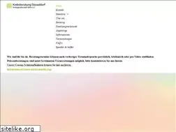 Sites similar to krebsberatungduesseldorf.de
