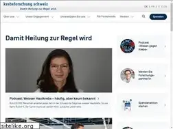 Sites similar to krebsforschung.ch
