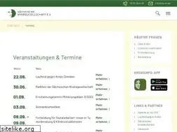 Sites similar to krebsinfo-sachsen.de