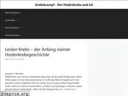Sites similar to krebskrampf.de