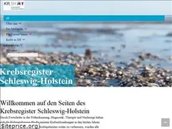 Sites similar to krebsregister-sh.de