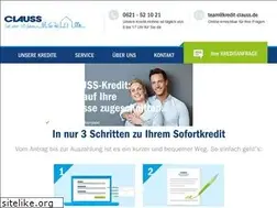 Sites similar to kredit-clauss.de