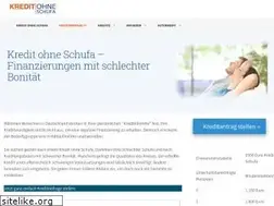 Sites similar to kredit-ohne-schufa.de
