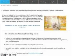 Sites similar to kredit-rentner.de