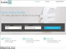 Sites similar to kredite24.de