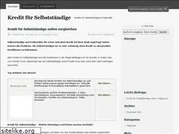 Sites similar to kreditfuerselbststaendige.org