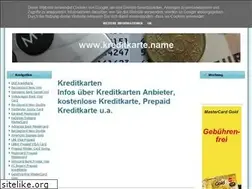 Sites similar to kreditkarte.name