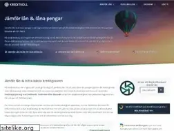 Sites similar to kreditkoll.nu