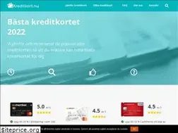 Sites similar to kreditkort.nu