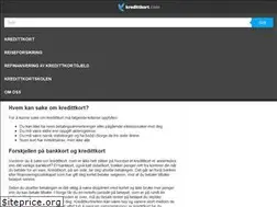 Sites similar to kredittkort.com
