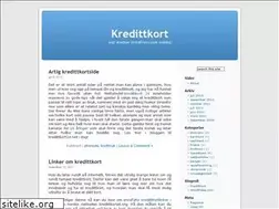 Sites similar to kredittkort1.wordpress.com