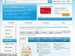 Sites similar to kredittkortportalen.no