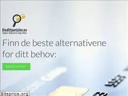 Sites similar to kredittportalen.no