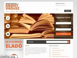 Sites similar to kreditvadasz.hu