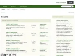Sites similar to kredytforum.pl