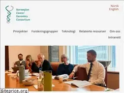 Sites similar to kreftgenomikk.no