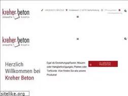 Sites similar to kreher-beton.de