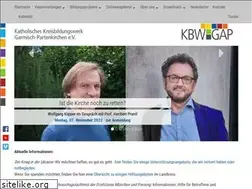 Sites similar to kreisbildungswerk-gap.de