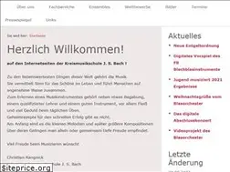 Sites similar to kreismusikschule-jsb.de
