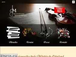 Sites similar to kreismusikschule-mol.de