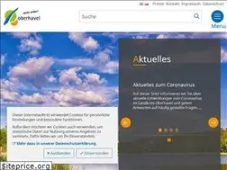 Sites similar to kreisoberhavel.de