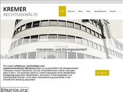 Sites similar to kremer-rechtsanwaelte.de