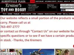 Sites similar to kremerstoyandhobby.com
