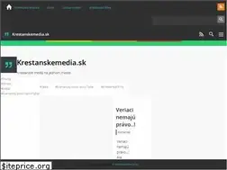 Sites similar to krestanskemedia.sk
