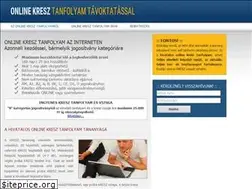 Sites similar to kresz-tanfolyam-online.hu