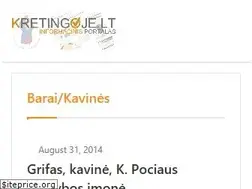Sites similar to kretingoje.lt