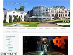 Sites similar to kretingosmuziejus.lt