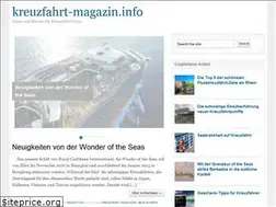 Sites similar to kreuzfahrt-magazin.info